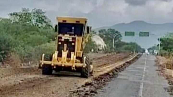 Conforme Tony Gel garantiu, obras na PE 145 entre Caruaru e Brejo foram iniciadas neste sábado (12)
