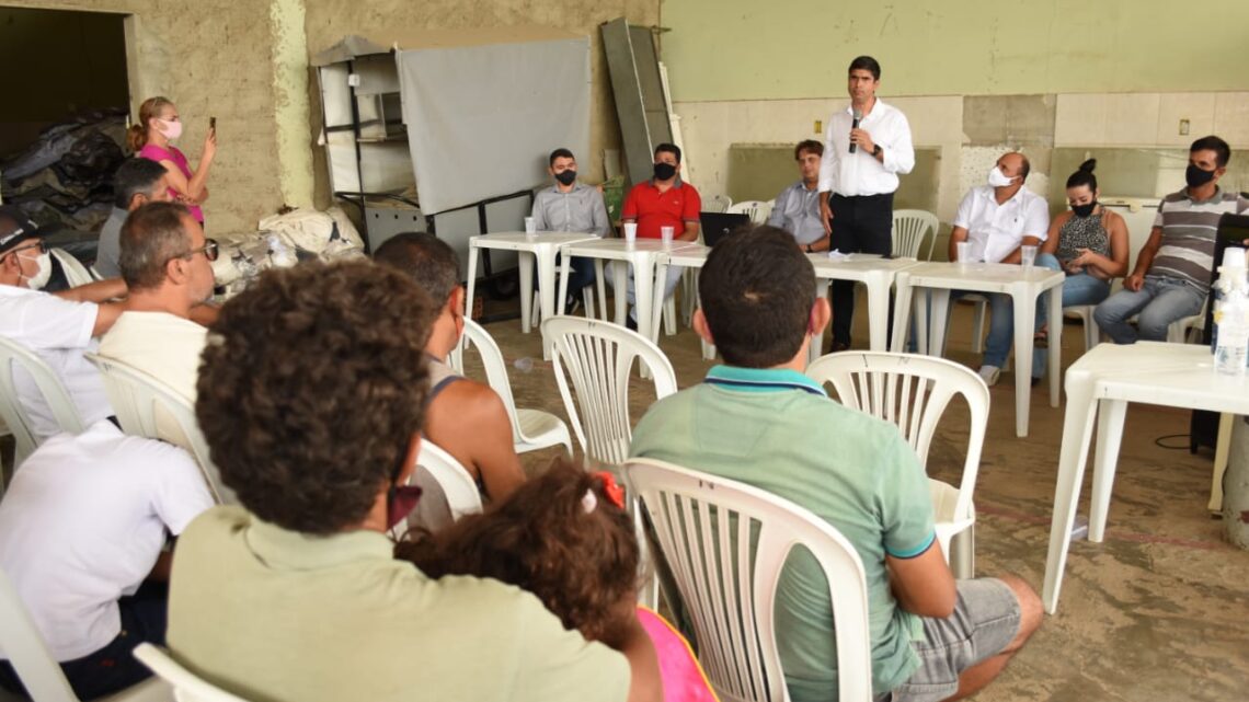 Erick Lessa se compromete a lutar pela feira de Pão de Açúcar Erick Lessa se compromete a lutar pela feira de Pão de Açúcar