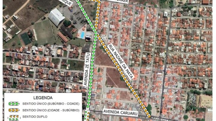 Binário de trânsito será implantado no Bairro Boa Vista, em Caruaru; Confira