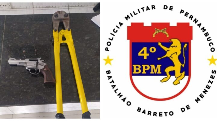 PM prende três homens suspeitos de roubo na zona rural de Caruaru