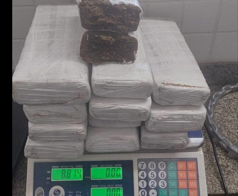 Polícia Militar apreende grande quantidade de drogas Polícia Militar apreende grande quantidade de drogas