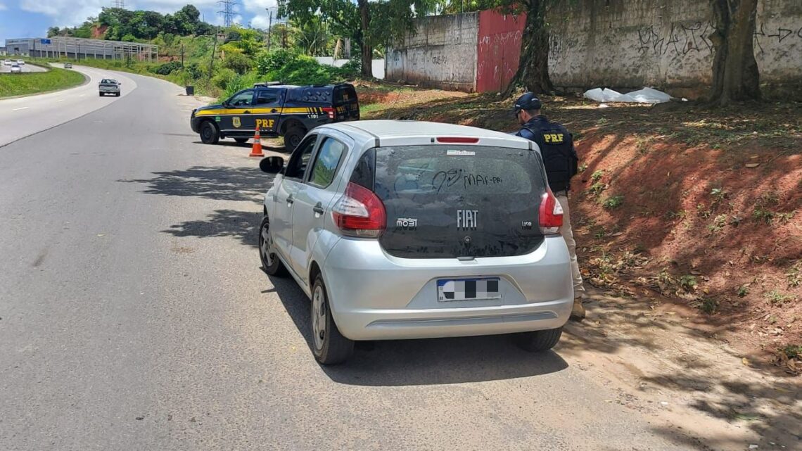 PRF localiza homem procurado por homicídio, durante fiscalização na BR 232