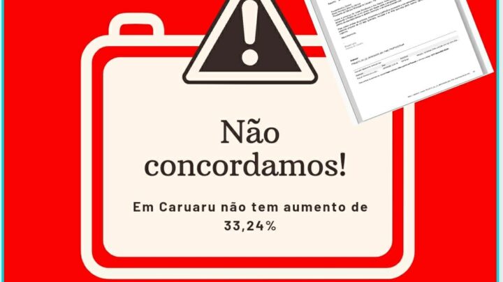 Nota do SISMUC – Regional sobre o Projeto de Lei que trata do reajuste salarial dos professores de Caruaru