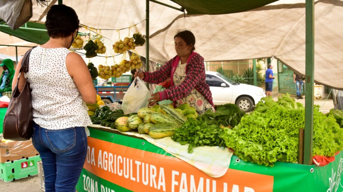 Feira da Agricultura Familiar é uma das opções para quem busca alimentos saudáveis em Caruaru