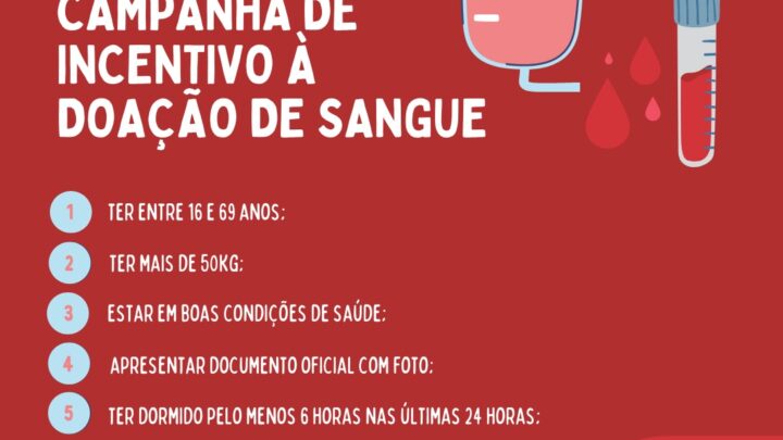HMV reforça campanha de incentivo à doação de sangue