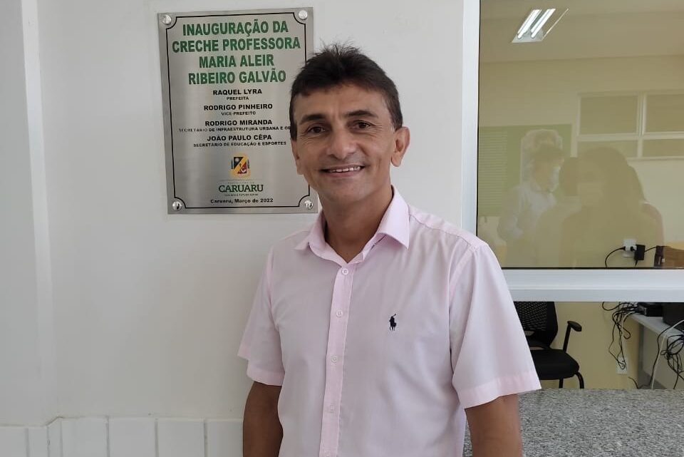 Vereador Mano do Som, participa de entrega do CEMEI Maria Aleir Ribeiro Galvão, homenagem de sua autoria Vereador Mano do Som, participa de entrega do CEMEI Maria Aleir Ribeiro Galvão, homenagem de sua autoria