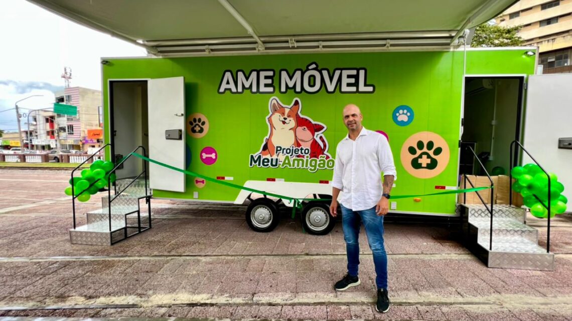 Solicitação atendida: Anderson Correia comemora entrega do castramóvel em menos de um ano e meio de mandato