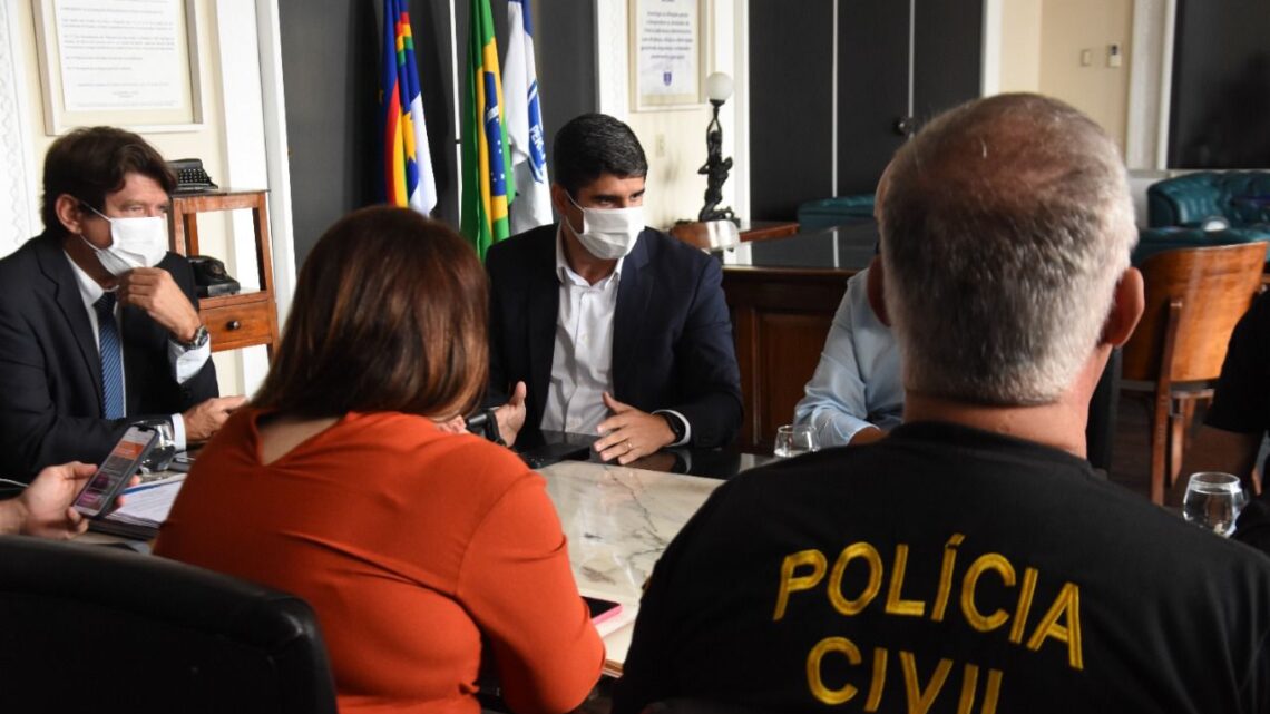 Erick Lessa se reúne com cúpula da Polícia Civil para tratar do Caso Albérisson