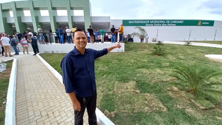 Vereador Irmão Ronaldo participa da inauguração da Maternidade Municipal Santa Dulce dos Pobres
