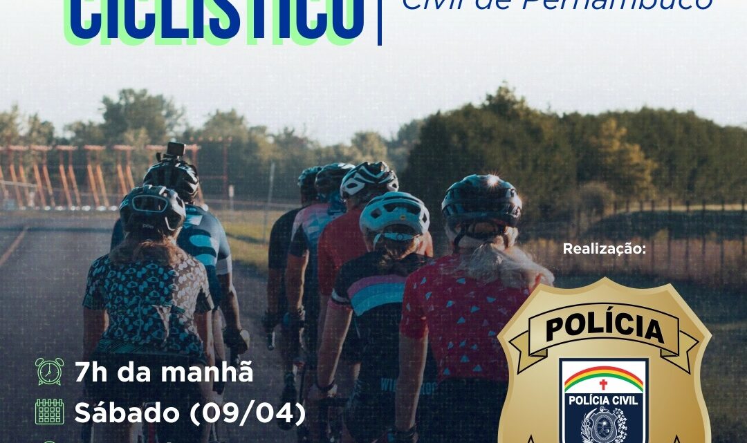 Polícia Civil realiza passeio ciclístico em Caruaru neste sábado (9) Polícia Civil realiza passeio ciclístico em Caruaru neste sábado (9)