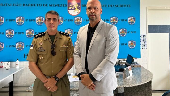Anderson Correia reforça parceria com a PM contra maus-tratos e vai palestrar sobre direito animal no 4º BPM