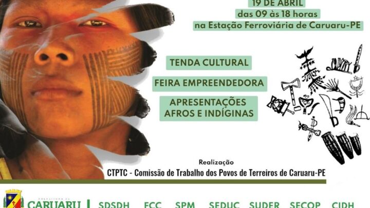 Feira Intercultural Afro-Indígena será realizada em Caruaru