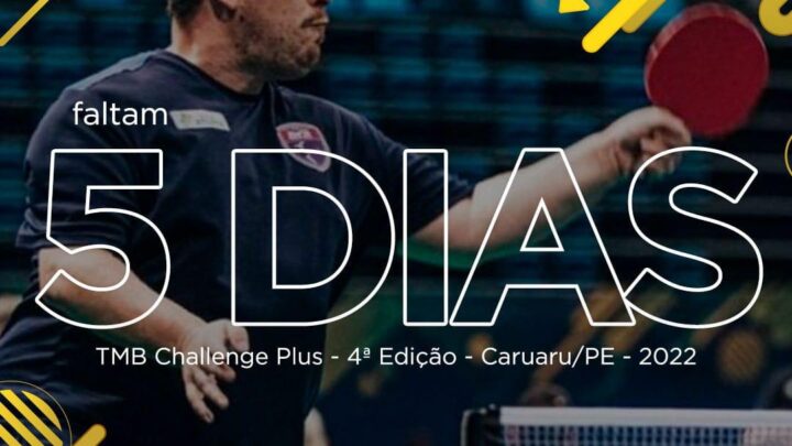 Caruaru sedia etapa do Circuito Nacional de Tênis de Mesa