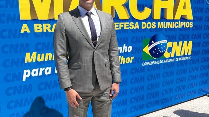 Prefeito Rodrigo Pinheiro participa do maior evento político em Brasília
