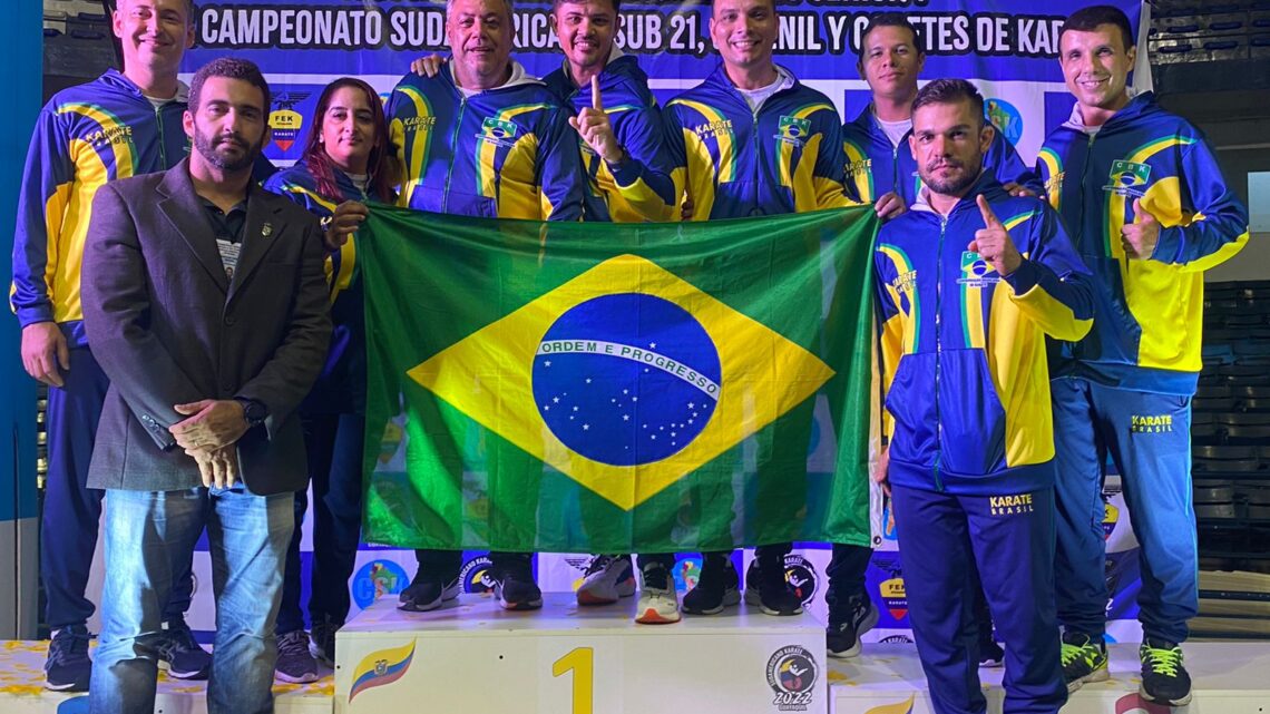 Caruaru conquista três medalhas no Campeonato Sul-americano de Karatê com a família Santana
