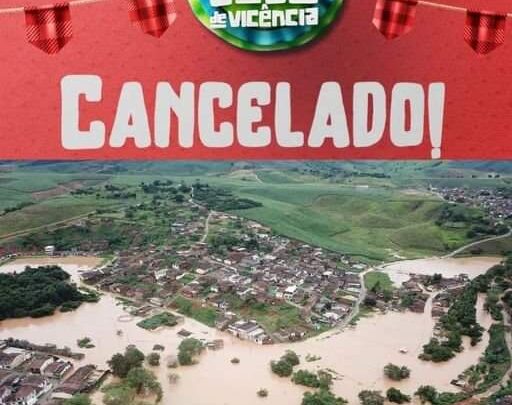 Cidades cancelam ou suspendem São João 2022 por causa das fortes chuvas