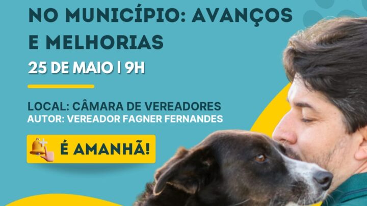 Bem-estar animal é tema de audiência pública nesta quarta-feira (25)
