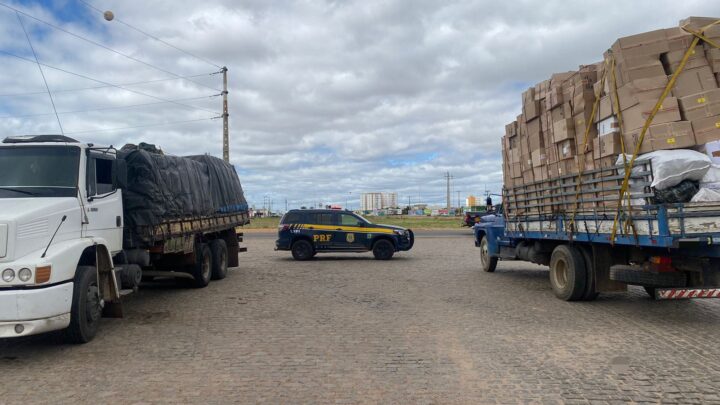 PRF apreende mais de 6 toneladas de produtos falsificados em Pernambuco