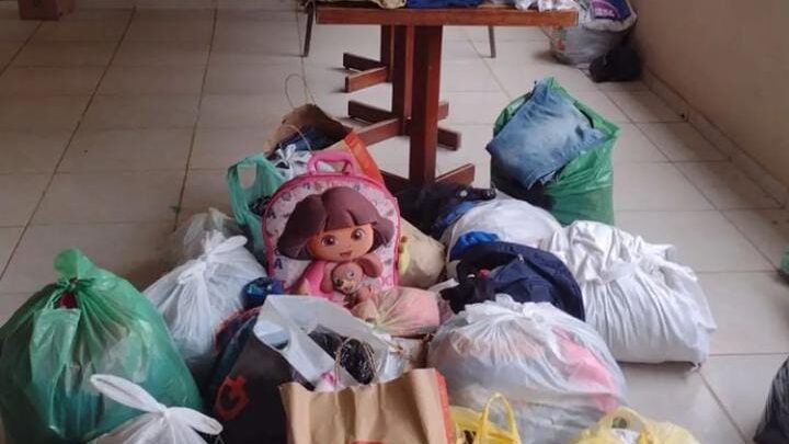 Obra de Maria faz campanha para arrecadar doações para desabrigados