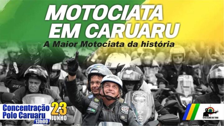 Bolsonaro estará em Caruaru nesta quinta (23); Confira a programação