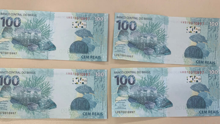 Polícia Federal em Caruaru prende estudante com R$ 1.000 reais em notas falsas