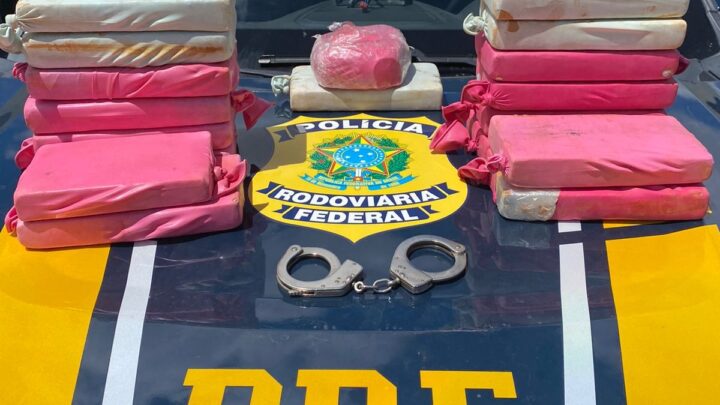 Polícia apreende 19Kg de cocaína e crack na BR 232