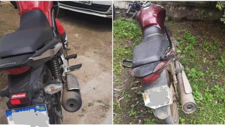 PM recupera motocicletas roubadas no Agreste-PE