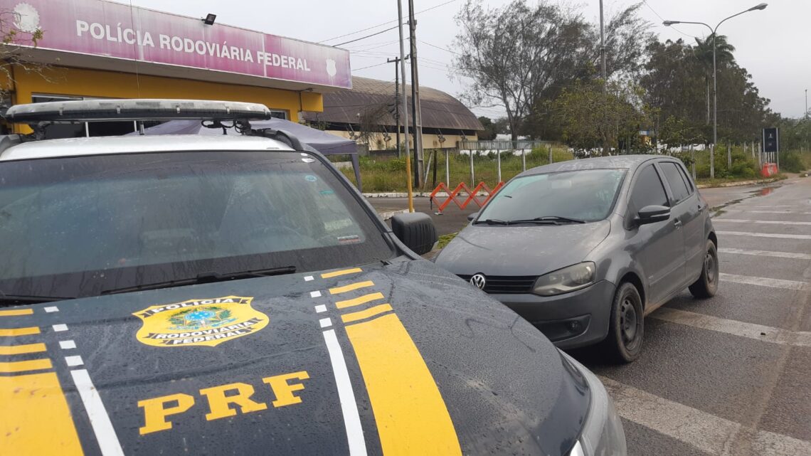 PRF recupera carro adquirido no “golpe do pix” e detém motorista