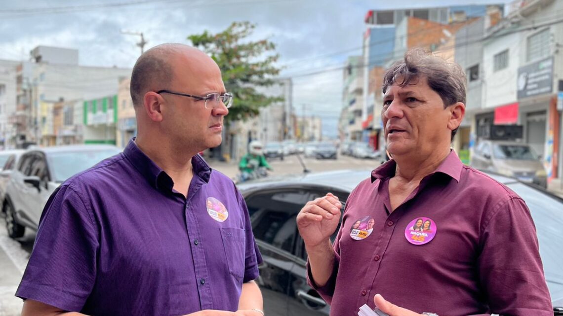 Carlos Braga visita reduto do vereador Nelson Diniz e fortalece apoio