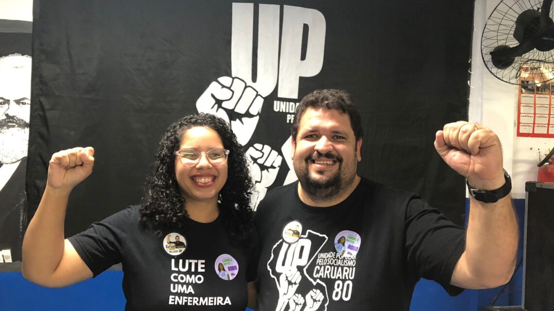 Unidade Popular lança candidatura de Rafael Wanderley à Deputado Estadual e de Ludmila Outtes à Deputada Federal em Caruaru