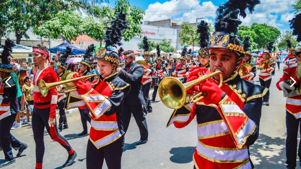 Confira a programação do desfile cívico de 7 de setembro em Caruaru Confira a programação do desfile cívico de 7 de setembro em Caruaru