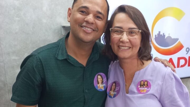 Vereador Irmão Ronaldo acompanha candidata a deputada estadual Débora Almeida, em Caruaru
