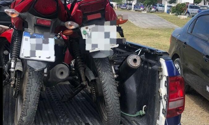 PM recupera duas motos em Caruaru