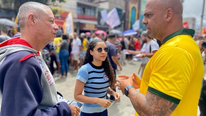 No Dia da Independência do Brasil, Anderson Correia vai às ruas comemorar com o povo