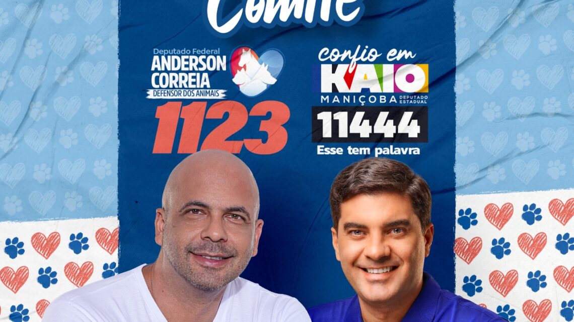 Anderson Correia inaugura comitê com Kaio Maniçoba no domingo (11), em Caruaru Anderson Correia inaugura comitê com Kaio Maniçoba no domingo (11), em Caruaru