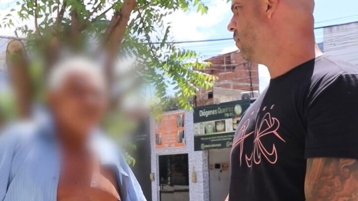 Anderson Correia conduz à delegacia homem que matou gato a pauladas em Toritama