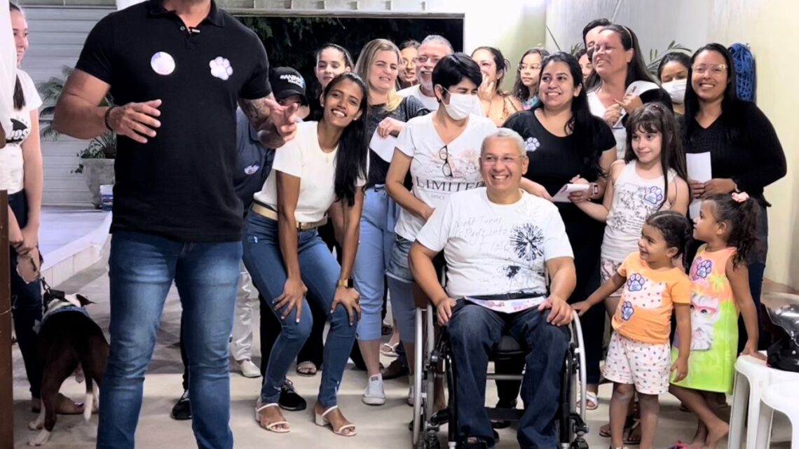 Anderson Correia recebe apoio de protetores no Sertão de Pernambuco