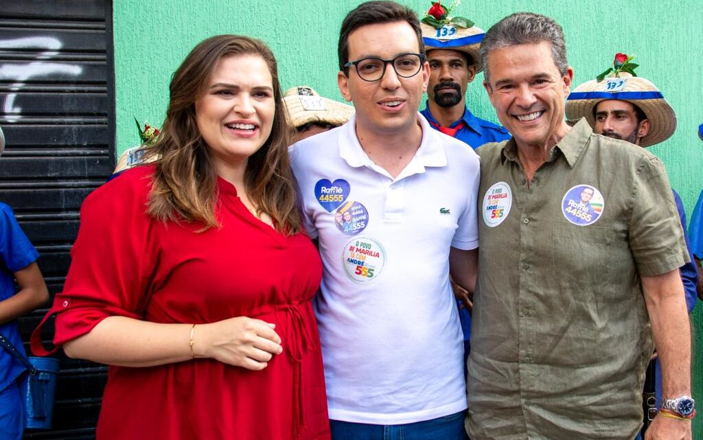 Em Caruaru, Marília Arraes recebe apoio de Raffiê Dellon, candidato do União Brasil a deputado estadual
