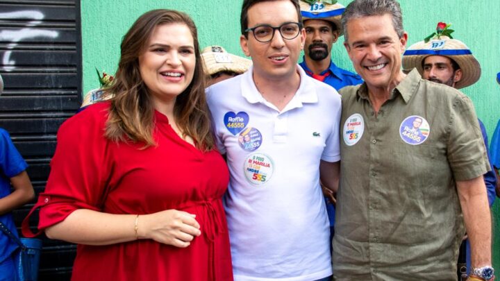 Em Caruaru, Marília Arraes recebe apoio de Raffiê Dellon, candidato do União Brasil a deputado estadual