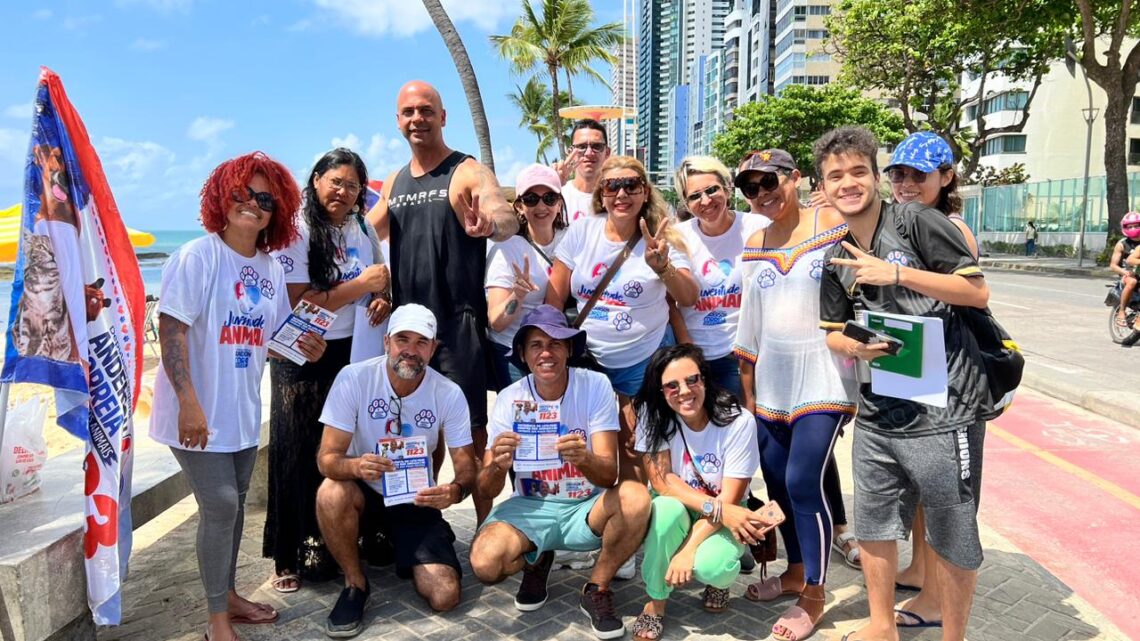 Em visitas no Recife e no Cabo, Anderson Correia leva esperança por progresso na causa animal de Pernambuco