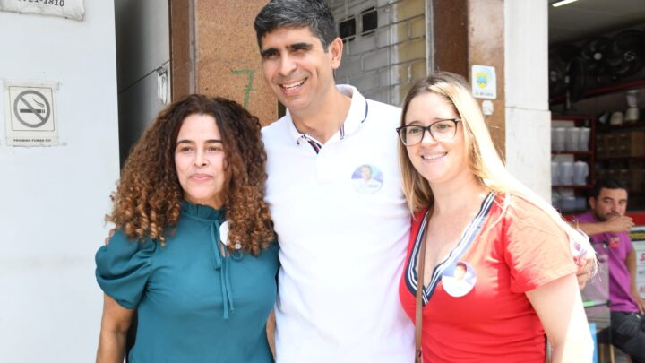 Lessa é recebido no centro de Caruaru