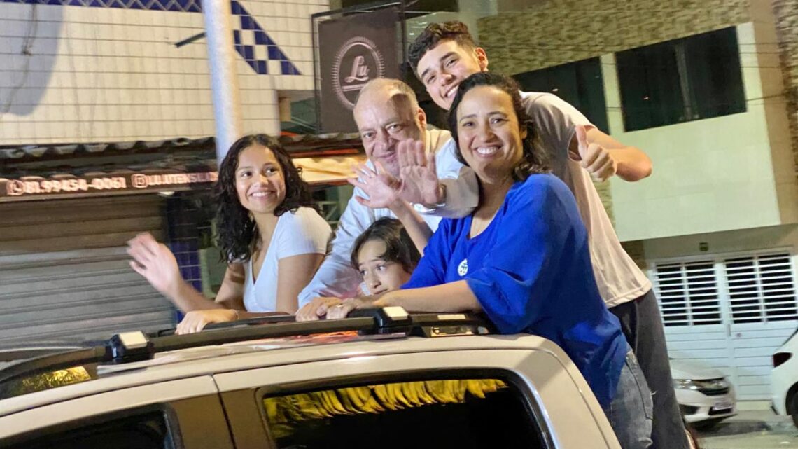 Buzinaço de Jorge Quintino foi sucesso na noite dessa sexta-feira