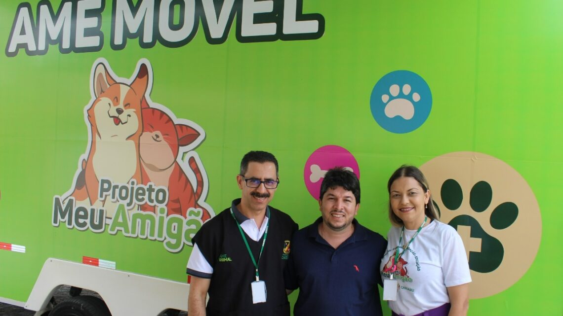Fagner Fernandes comemora ações do castramóvel