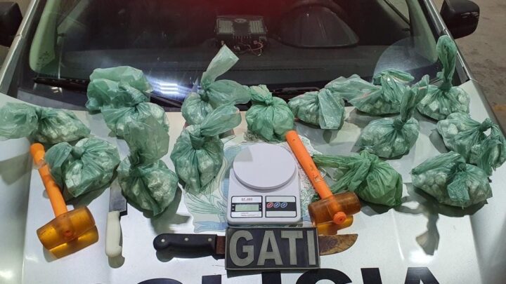 PM apreende menor por tráfico de drogas
