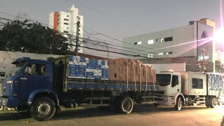 Polícia Federal autua três pessoas por contrabando de 13,3 milhões de cigarros em Caruaru
