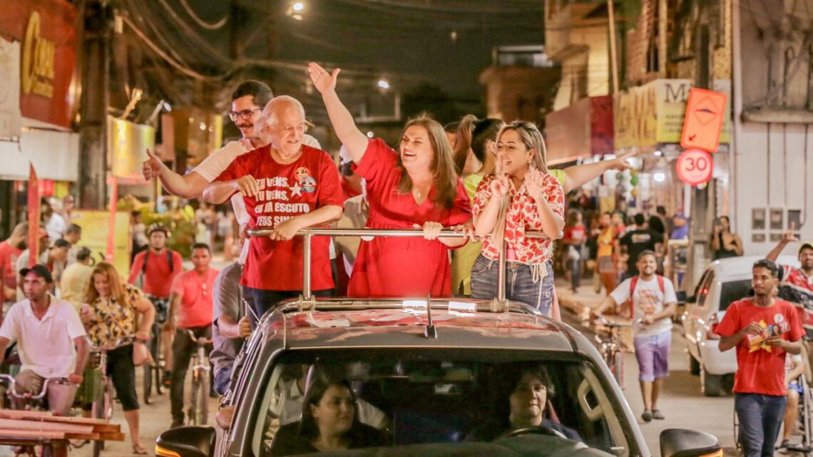 Marília Arraes faz carreata na Zona Oeste com vereadores do Recife Marília Arraes faz carreata na Zona Oeste com vereadores do Recife