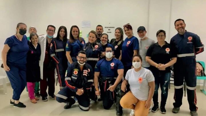Profissionais do SAMU passam por treinamento em emergências obstétricas