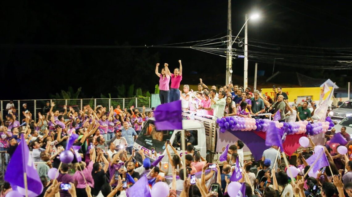 Raquel Lyra faz caminhada na Região Metropolitana do Recife