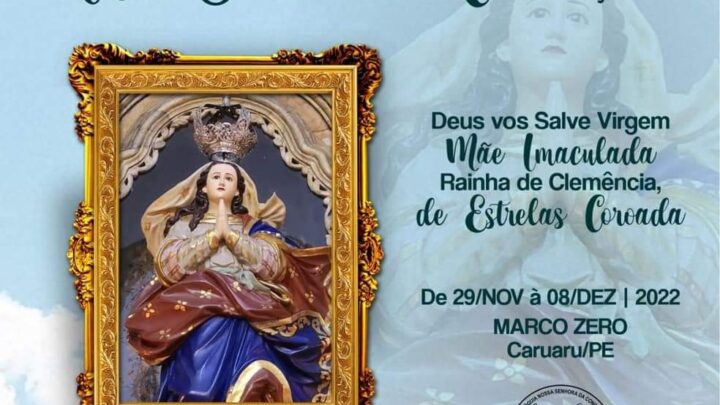 Confira a programação da Festa de Nossa Senhora da Conceição, em Caruaru