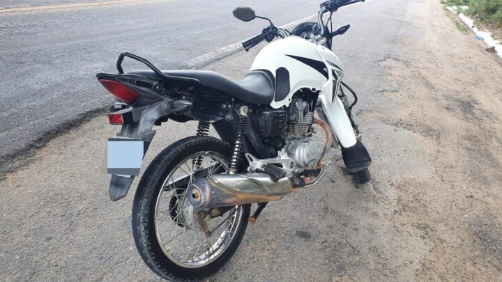 Homem é detido pela PRF em Garanhuns, após adquirir moto adulterada por R$3,2 mil